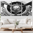 Vintage Airplane Wall Art Canvas Print by MyGreatCanvas | Canvas Wall Art Prints | Photo Prints & Wall Decor