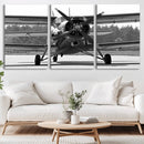 Wall Art Old War Plane Canvas Print by MyGreatCanvas | Canvas Wall Art Prints | Photo Prints & Wall Decor
