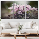 Pink Wild Flower Canvas Print by MyGreatCanvas | Canvas Wall Art Prints | Photo Prints & Wall Decor