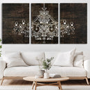Rustic Chandelier Canvas Print by MyGreatCanvas | Canvas Wall Art Prints | Photo Prints & Wall Decor