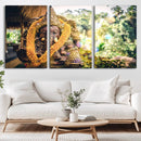 Hinduism Statue Wall Art Canvas Print