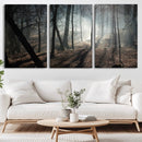 Dark Family and Tree Wall Art Canvas Print by MyGreatCanvas | Canvas Wall Art Prints | Photo Prints & Wall Decor