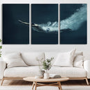 Swimmer Wall Art Canvas Print