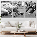 American Football Player Wall Art Canvas Print by MyGreatCanvas | Canvas Wall Art Prints | Photo Prints & Wall Decor