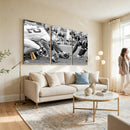 American Football Player Wall Art Canvas Print