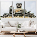 Buddha Statue Wall Art Canvas Print
