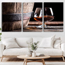 Scots Whiskey Wall Art Canvas Print