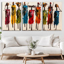 Abstract African Women Wall Art Canvas Print by MyGreatCanvas | Canvas Wall Art Prints | Photo Prints & Wall Decor