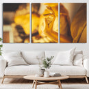 Gold Buddha Statue Hands Wall Art Canvas Print by MyGreatCanvas | Canvas Wall Art Prints | Photo Prints & Wall Decor