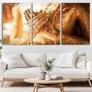 Buddha Statue Hands Wall Art Canvas Print by MyGreatCanvas | Canvas Wall Art Prints | Photo Prints & Wall Decor