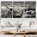Cow Focus Canvas Wall Art Print by MyGreatCanvas | Canvas Wall Art Prints | Photo Prints & Wall Decor