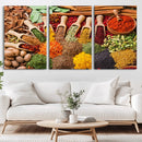 Spices Kitchen Wall Art Canvas Print by MyGreatCanvas | Canvas Wall Art Prints | Photo Prints & Wall Decor