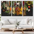 Spices Wall Art Canvas Print by MyGreatCanvas | Canvas Wall Art Prints | Photo Prints & Wall Decor