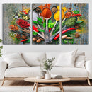 Kitchen Wall Art Print - Spoonful of Spices Cooking Wall Art