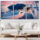 Santorini Island Wall Art Canvas Print by MyGreatCanvas | Canvas Wall Art Prints | Photo Prints & Wall Decor
