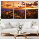 Mesmerizing Sunset from Grand Canyon Nal Park Wall Art,
