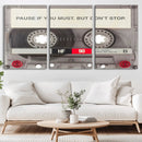 Music Cassette Iconic Wall Art Canvas Print by MyGreatCanvas | Canvas Wall Art Prints | Photo Prints & Wall Decor