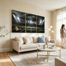 American Football Stadium Wall Art Canvas Print, Stadium