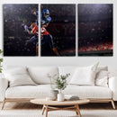 American Football Wall Art Canvas Print, Stadium Sport Wall by MyGreatCanvas | Canvas Wall Art Prints | Photo Prints & Wall Decor