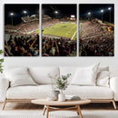 Washington-Grizzly Stadium Canvas Print, American Football