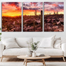 Arizona Desert Print, Western Cowboy Wall Art Print by MyGreatCanvas | Canvas Wall Art Prints | Photo Prints & Wall Decor