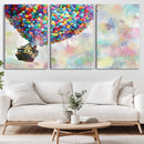 Up Pixar Poster, Look Up Pixar Wall Art, Up Pixar Canvas,