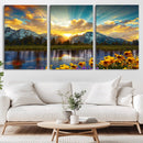 Grand Teton Park Sunrise Wall Art – Vibrant Landscape Canvas by MyGreatCanvas | Canvas Wall Art Prints | Photo Prints & Wall Decor