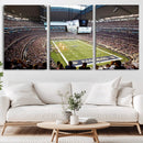 Dallas Cowboys Football Team Print - Arlington AT&T Stadium by MyGreatCanvas | Canvas Wall Art Prints | Photo Prints & Wall Decor