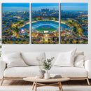 Los Angeles Dodgers Wall Art Canvas, Dodger Stadium Wall Art