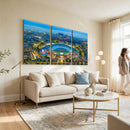Los Angeles Dodgers Wall Art Canvas, Dodger Stadium Wall Art