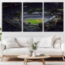 Los Angeles Dodgers Dodger Stadium Wall Art Canvas Print -