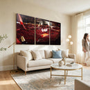 Houston Rockets Basketball Team Print Canvas- Houston Toyota