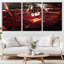 Houston Rockets Basketball Team Print Canvas- Houston Toyota