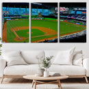 Miami Marlins Baseball Team Print - Miami LoanDepot Park