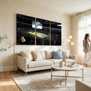 Milwaukee Bucks Basketball Print - Fiserv Forum Stadium Wall