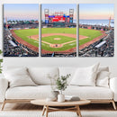 San Francisco Giants Baseball Team Print - Oracle Park
