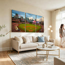 St. Louis Cardinals Baseball Team Print - Busch Stadium Wall