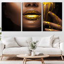 African American Art Black Woman Canvas Print, African Wall