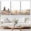 Farm Prints Set, Farmhouse Wall Art Canvas, Country House