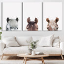 Horse Wall Art - Minimalist Horse Triptych Wall Art – Modern by MyGreatCanvas | Canvas Wall Art Prints | Photo Prints & Wall Decor