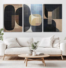 Minimalist Wabi Sabi Abstract Geometric Wall Art Canvas