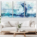 Golf Swing Wall Art Canvas Print - Sports-Inspired