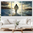 Jesus Walking on Water Wall Art | Canvas Print | Ready to