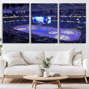 Amalie Arena Florida Wall Art Canvas Print - NHL Hockey