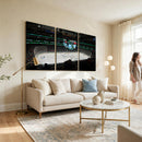 American Airlines Center Dallas Stars Wall Art Canvas Print