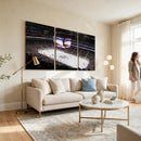 Rogers Place Edmonton Oilers Ice Hockey Stadium Wall Art,