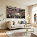 United Center Chicago Bulls Stadium Wall Art Canvas Print