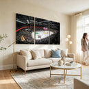 Vaudoise Lausanne Ice Hockey Arena Stadium Wall Art Canvas,