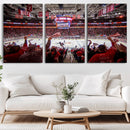 Carolina Hurricanes Ice Hockey Stadium Wall Art, Carolina