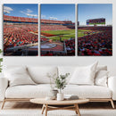 Florida Tampa Raymond James Stadium Wall Art Canvas Print - by MyGreatCanvas | Canvas Wall Art Prints | Photo Prints & Wall Decor